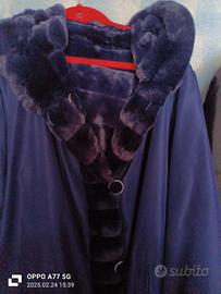 giaccone nuovo blu scuro 