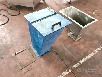 2 tramogge per alimentari usate