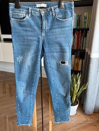 Jeans Zara con perline