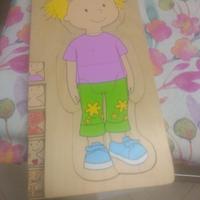 puzzle 3D corpo umano ( vari strati di esso)