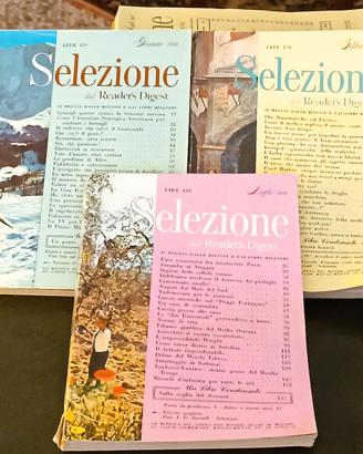 3 RIVISTE 1958 SELEZIONE READERS DIGEST
