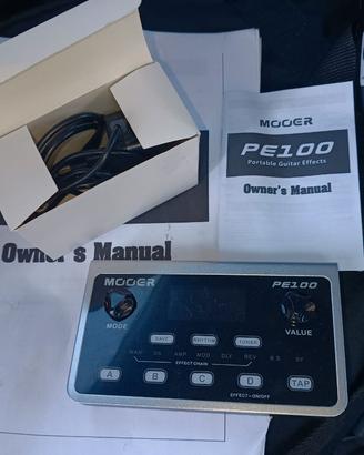 Multieffetto chitarra Mooer Pe100