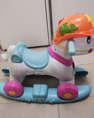 cavallo a dondolo chicco rodeo 3in1 