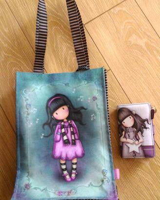 Shopper e portafoglio Santoro Gorjuss