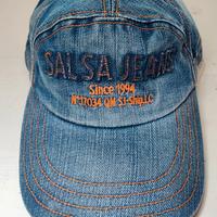 Salsa jeans berretto in denim 