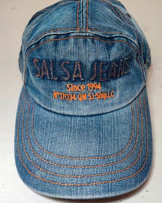 Salsa jeans berretto in denim 