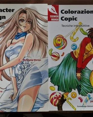 2 libri per imparare a disegnare manga