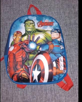 Zainetto bambino Marvel mai stato usato 