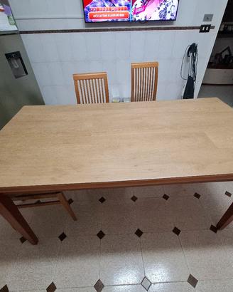tavolo 160x80 allungabile 2 metri 