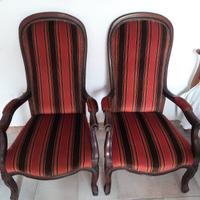 Coppia di Poltrone in Stile Classico