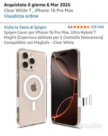 Spigen Cover, iPhone 16 Pro Max, Ultra Hybrid T