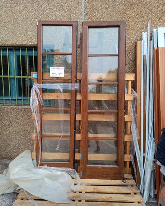 INFISSI PORTAFINESTRA PVC/LEGNO/ALLUM. €. 120 cad.