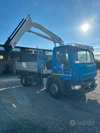 IVECO EUROCARGO 180/25 RIBALTABILE CON GRU