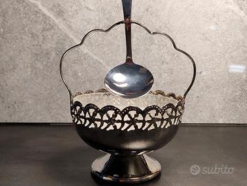 Set england colazione argento silver  vintage