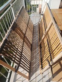 LEIRSUND rete a doghe, 180x200 cm