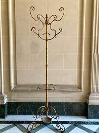 Appendiabiti Attaccapanni ferro battuto dorato