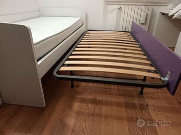 Letto singolo con letto estraibile - PAF Mistral
