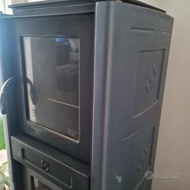 stufa a legna con forno