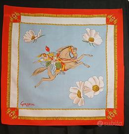foulard vintage raro