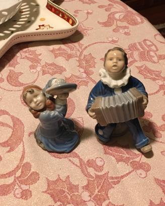 Statuine Royal Copenhagen Bimbi che suonano