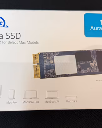 OWC Aura Pro X2 1TB SSD NVMe per Mac 2013-2019