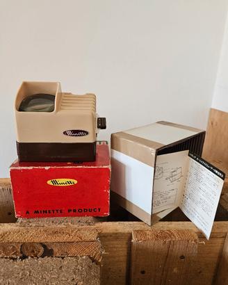 Minette Visore per diapositive giapponese vintage