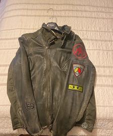 Giacca uomo in pelle buono stato