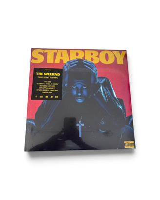 The Weekend- STARBOY traslucent Red Vinyl, nuovo