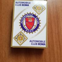Mazzo di carte da gioco Automibile Club Roma