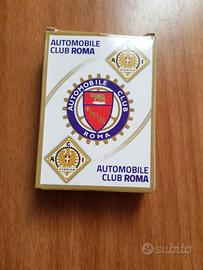 Mazzo di carte da gioco Automibile Club Roma