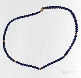 collana oro 18k + Lapis