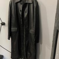 cappotto in vera pelle