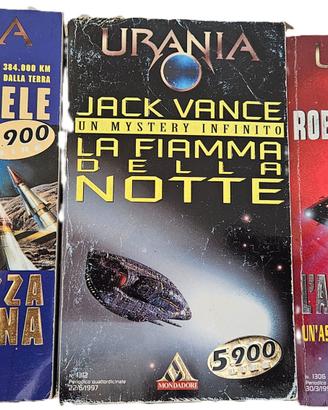 Set tre libri urania sci-fi, discreto stato