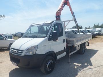 Iveco Daily 65c18 cassone fisso con gru