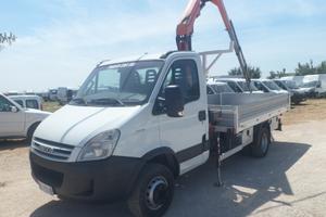 Iveco Daily 65c18 cassone fisso con gru