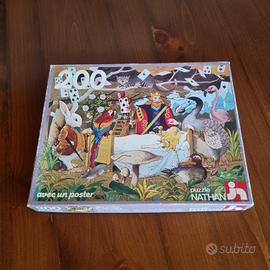 Puzzle vintage "Alice nel paese delle meraviglie"