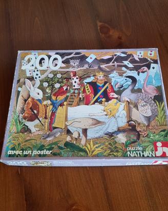 Puzzle vintage "Alice nel paese delle meraviglie"