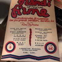 LE GRANDI FIRME numero 4 del 1947 rivista epoca