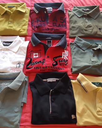 Polo varie marche Burberry – Fred Perry – ecc…