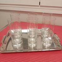 SERVIZIO DA 6 BICCHIERI WHISKY IN CRISTALLO