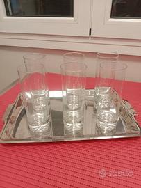 SERVIZIO DA 6 BICCHIERI WHISKY IN CRISTALLO