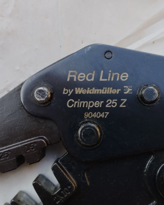 Pinza a Crimpare Weidmuller Crimper 25Z