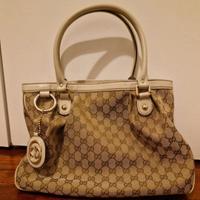Borsa Gucci Sukey tela e pelle nuova