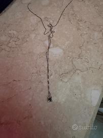 Collana oro bianco stroili