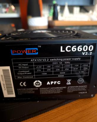 alimentatore PC Power 6600 v2.2