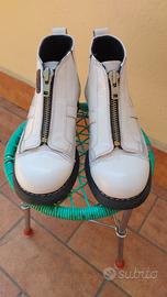 oXs Frank bianche con zip, 37