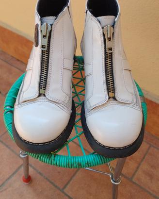 oXs Frank bianche con zip, 37