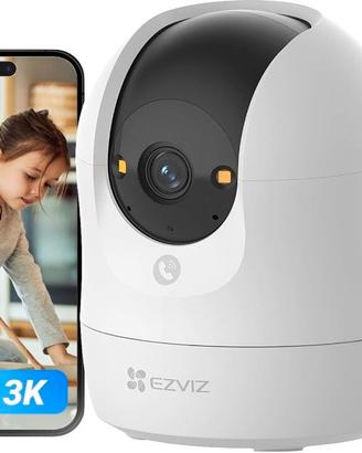 EZVIZ C6N G1 3K Telecamera Wi-Fi Interno, 5MP Vide