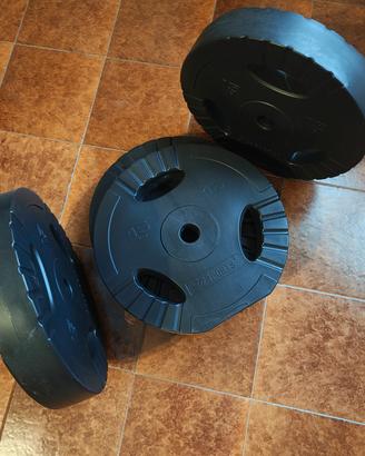 Dischi palestra, bodybuilding, home gym, a casa