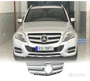 GRIGLIA MERCEDES GLK X204 08-12 LOOK AMG NERO ARGE